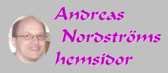 Andreas Nordströms hemsidor